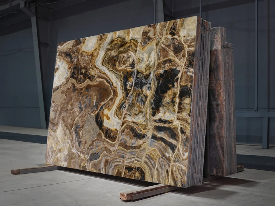 ajami gold onyx | slab